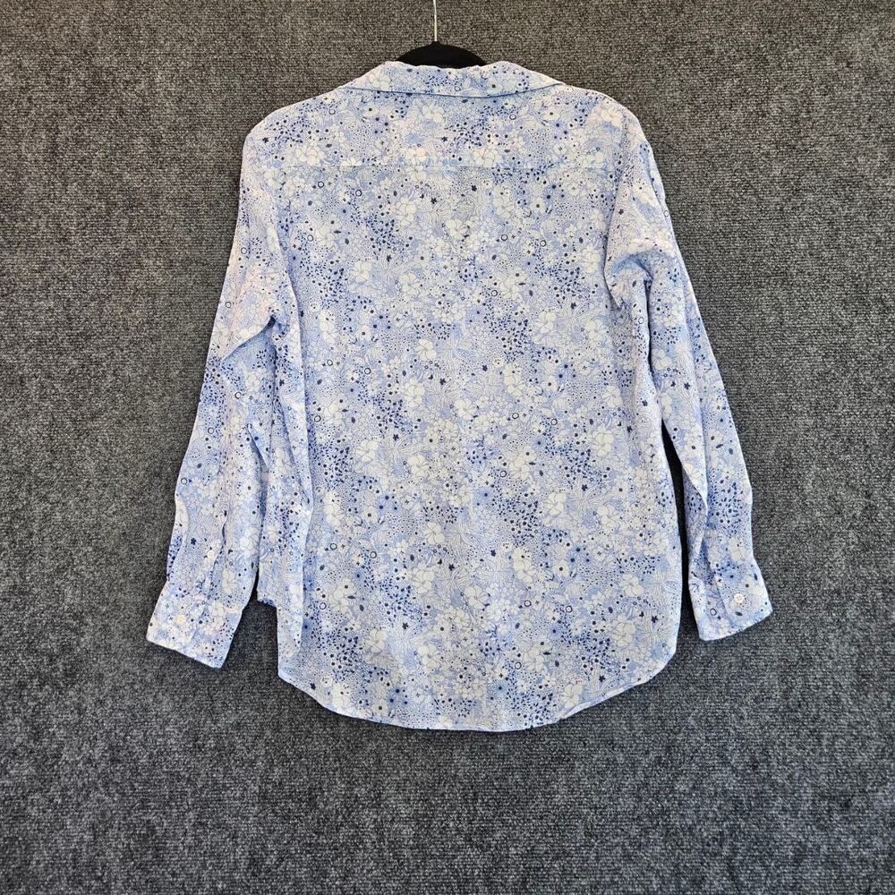 Frank & Eileen Eileen Floral Linen Button-Up Shirt XS - Picture 8 of 10